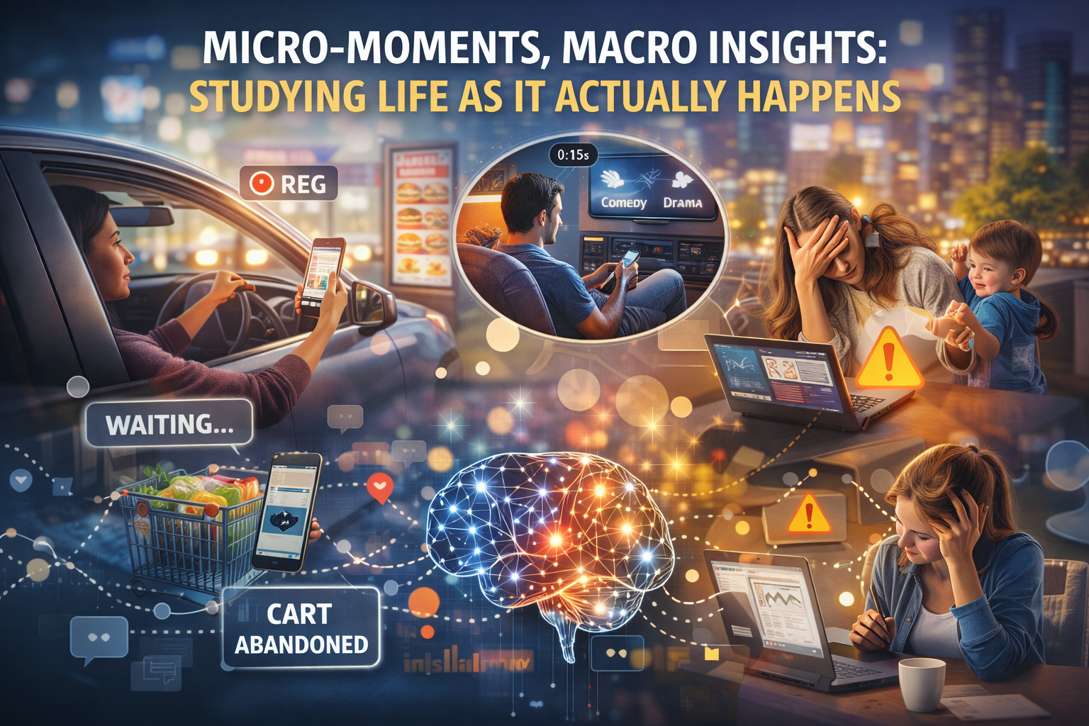 Micro-Moments, Macro Insights: Studying Life as It Actually Happens