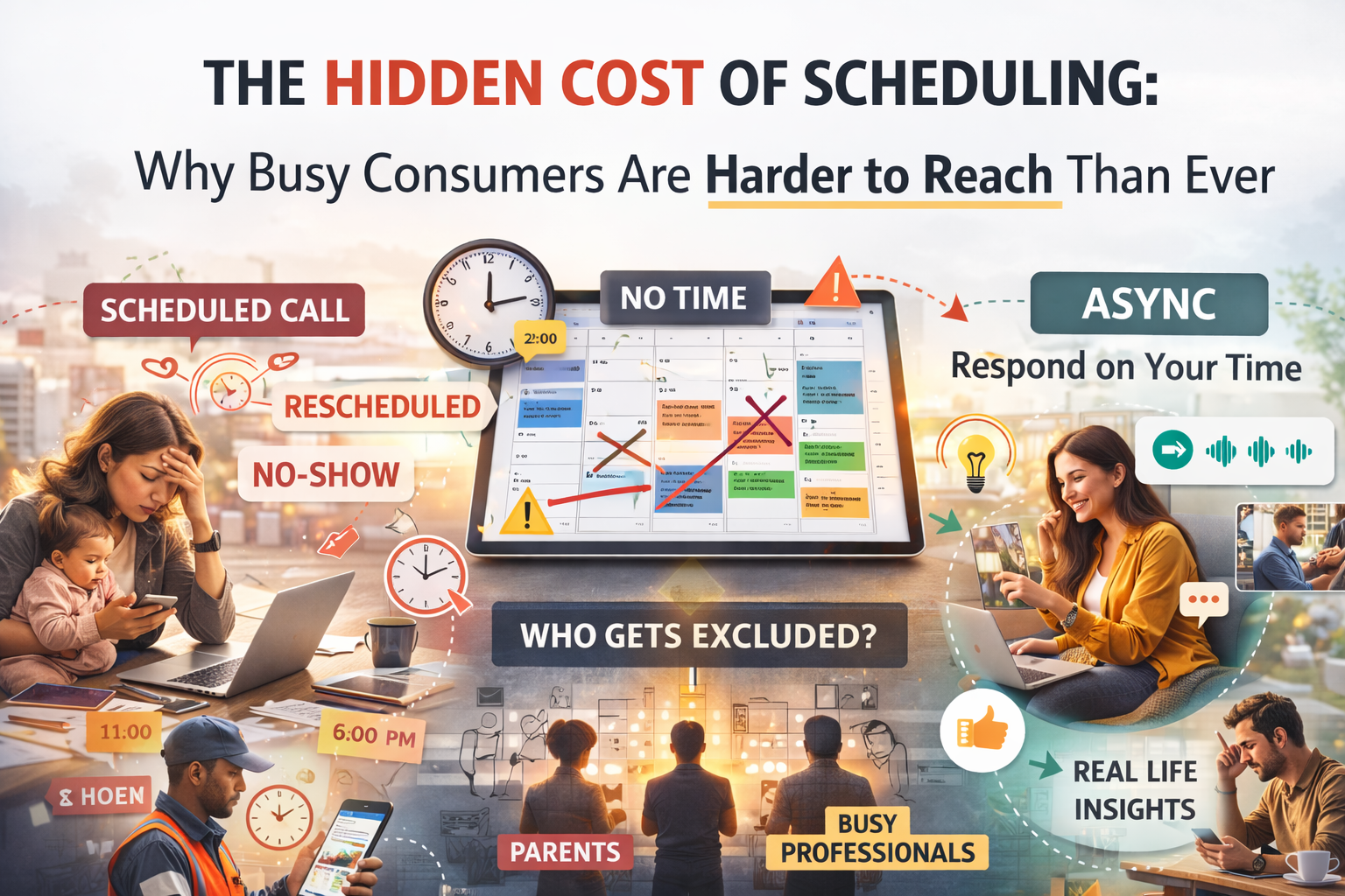 The Hidden Cost of Scheduling: Why Busy Consumers Are Harder to Reach Than Ever
